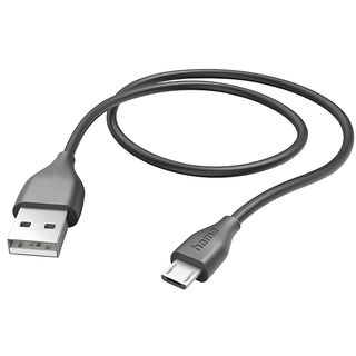 HAMA 201586 Kabel USB-A-Micro 1.5m Zwart