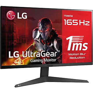 Monitor gaming - LG 24GQ50F-B, 23.8", Full-HD, 1ms, 165Hz, HDMI x2, DisplayPort, , Negro