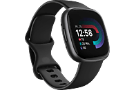FITBIT Versa 4 Smartwatch Aluminium Elastomer, S/L, Black/Graphite