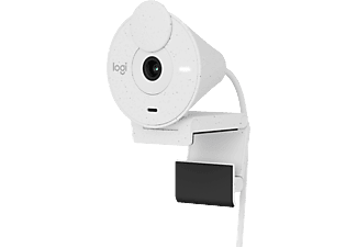 LOGITECH Brio 300 - Webcam (Bianco grigiastro)