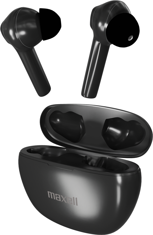 MAXELL DYNAMIC+ TWS vezetéknélküli fülhallgató mikrofonnal, fekete (348569)