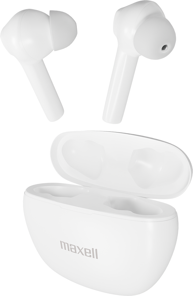 MAXELL DYNAMIC+ TWS vezetéknélküli fülhallgató mikrofonnal, fehér (348570)