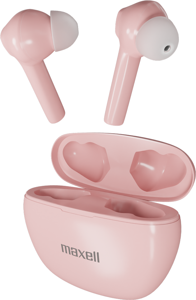 MAXELL DYNAMIC+ TWS vezetéknélküli fülhallgató mikrofonnal, pink (348572)