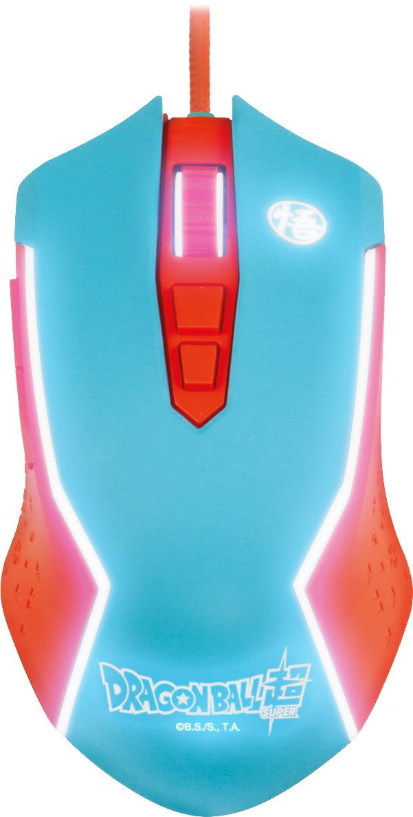 FR-TEC DragonBall Super optikai gaming egér, max. 8000dpi, kék (DBPCMOUSEGO)