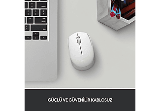 LOGITECH M171 USB Alıcılı Kablosuz Kompakt Mouse - Beyaz_1