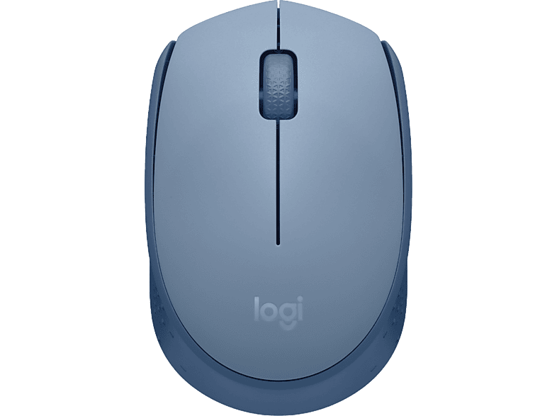 LOGITECH M171 USB Alıcılı Kablosuz Kompakt Mouse - Açık Mavi