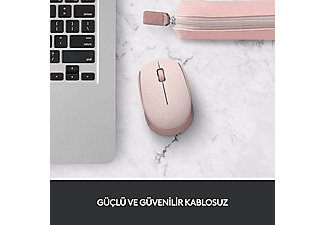 LOGITECH M171 USB Alıcılı Kablosuz Kompakt Mouse - Pembe_1