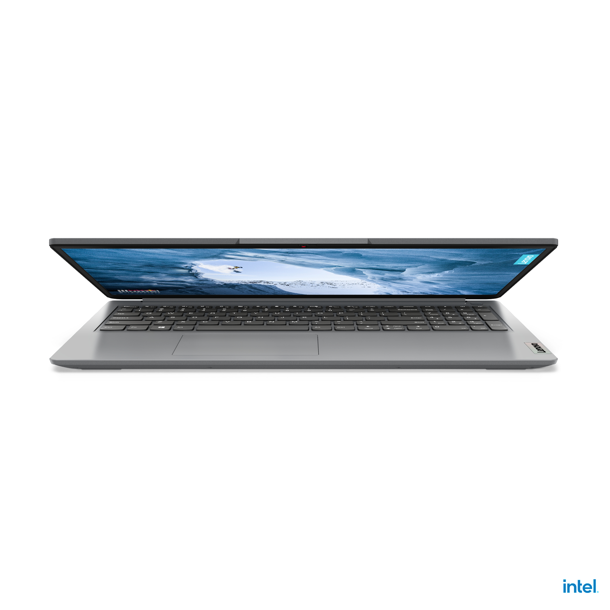 IdeaPad Prozessor, inkl. UHD N4120 eMMC, Notebook, Jahr Intel® 1i, mit Cloud Zoll Bit) Home Microsoft 11 1 4 GB 600, 15,6 RAM, Windows S-Modus 365 Intel®, (64 LENOVO Grey Display, Single, GB 128