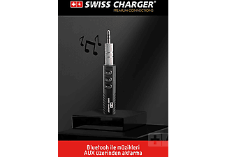 SWISS CHARGER Charger SCC30036 Bluetooth Aux Dönüştürücü_3