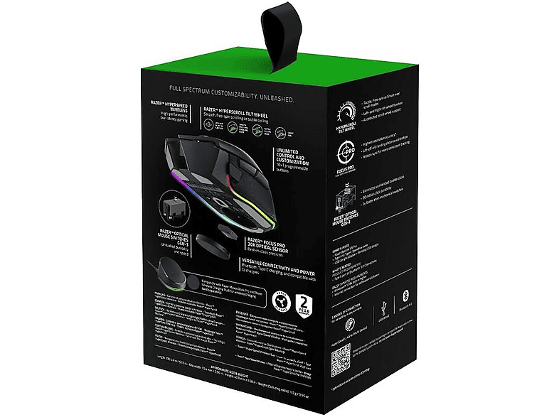 RAZER Basilisk V3 Pro Kablosuz Mouse Siyah_3