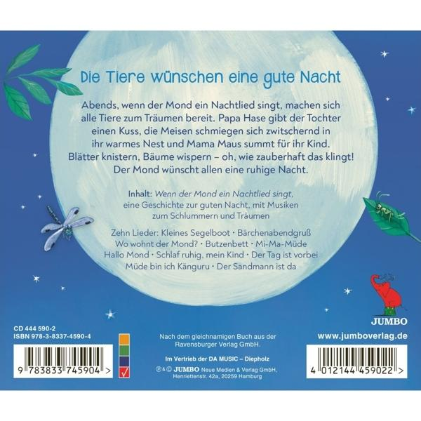 Kinderbuchcover mit Text, Illustrationen und Jumbo-Logo.