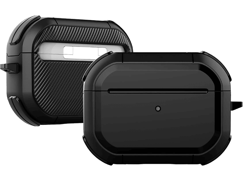 Étui Saddle à cordon pour AirPods Pro Toile jacquard Oblique noir