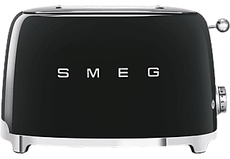 SMEG 50\'s Retro Style - Toaster (Schwarz)