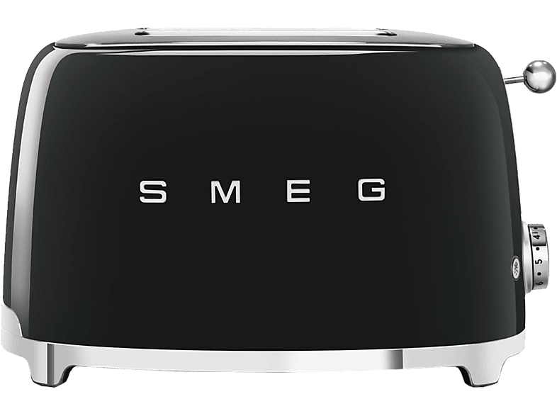 SMEG 50's Retro Style - Toaster (Schwarz)