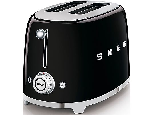 SMEG 50's Retro Style - Grille-pain (Noir)