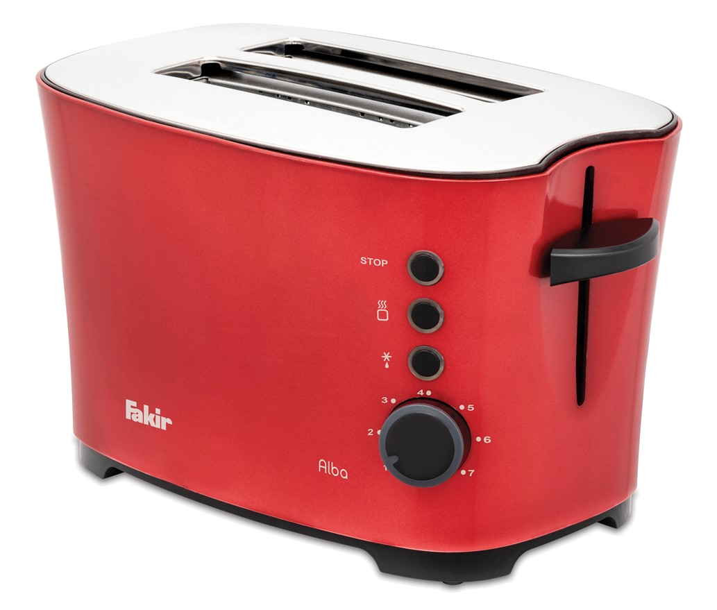 Alba Rouge Ekmek Kızartma Makinesi Kırmızı