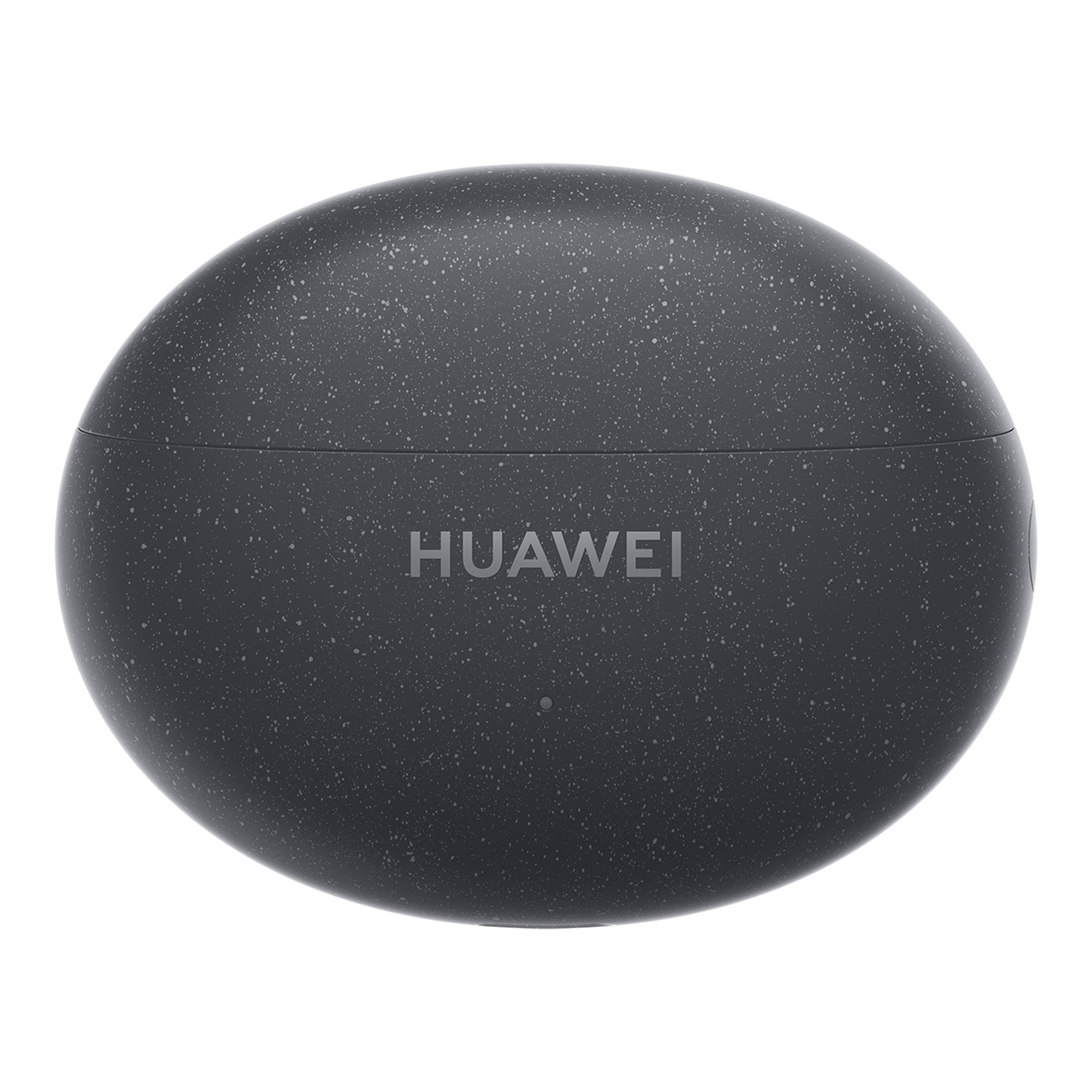 Dunkelgraues Huawei-Ladecase mit Logo.