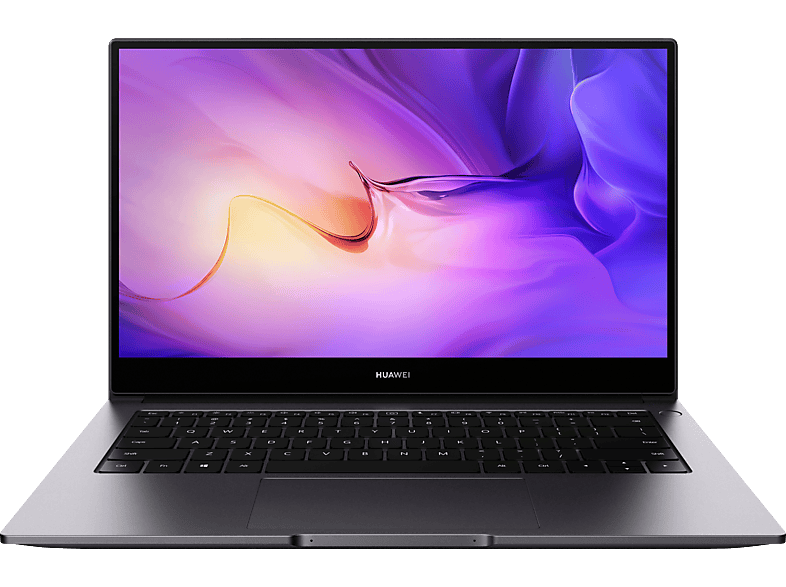 Gray Windows GB 14 Iris® Display, 16 Home HUAWEI Intel® 512 Xe, Space Intel®, (64 D14 Prozessor, SSD, i5-1155G7 Bit) 11 2022, GB mit Zoll RAM, MATEBOOK Notebook,