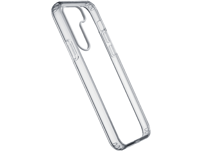 Funda móvil - CellularLine CLEARDUOGALS23T, Para Samsung Galaxy S23, TPU, Trasera, Transparente