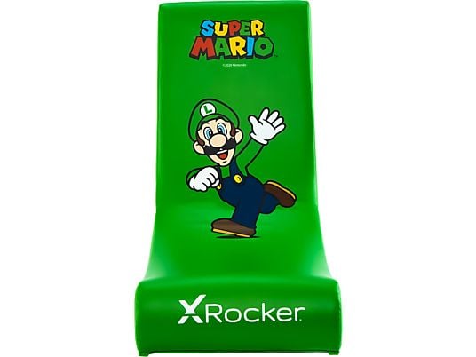 X-ROCKER Super Mario: Video Rocker - Joy Edition: Luigi - Gaming-Sessel (Grün Luigi)