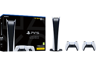 SONY PlayStation 5 Digital Edition 2 db DualSense vezeték nélküli kontrollerrel