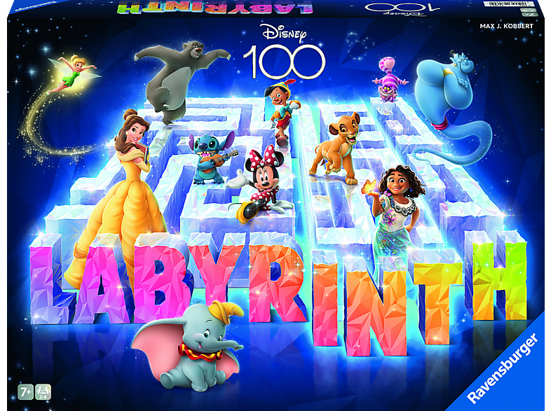 100 Mehrfarbig RAVENSBURGER Familienspiele Labyrinth Disney