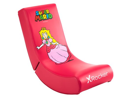 X-ROCKER Super Mario: Video Rocker - Joy Edition: Peach - Fauteuil de gaming (Rose)