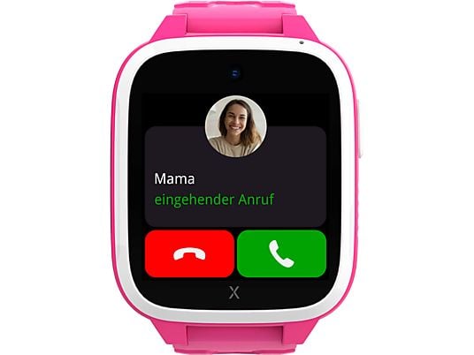 XPLORA XGO3 - Smartwatch per bambini (Onesize, Silicone, Rosa/bianco)