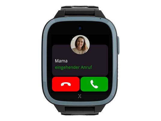 XPLORA XGO3 - Montre smartwatch pour les enfants (Onesize, silicone, Noir/gris)