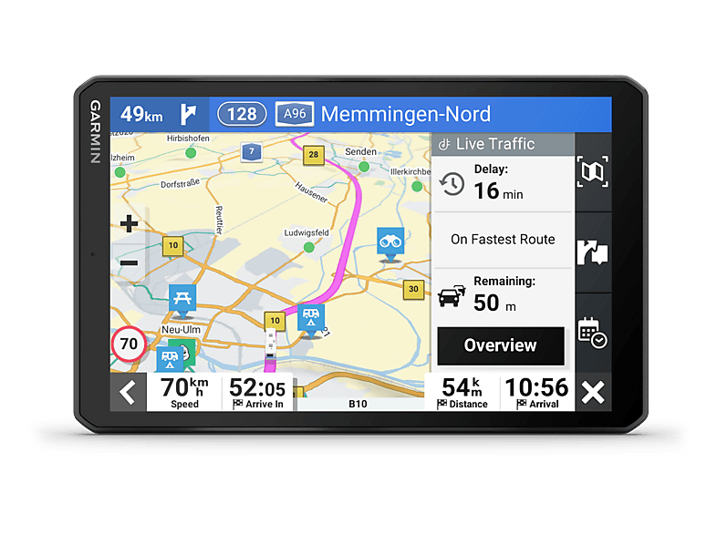 Garmin Camper 895 MT-S Navigationsgerät 8 Zoll — Foto 5 von 5