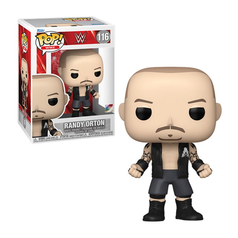 Figura Funko Pop! - WWE: Randy Orton (Rkbro), Vinilo, 10 cm, Multicolor