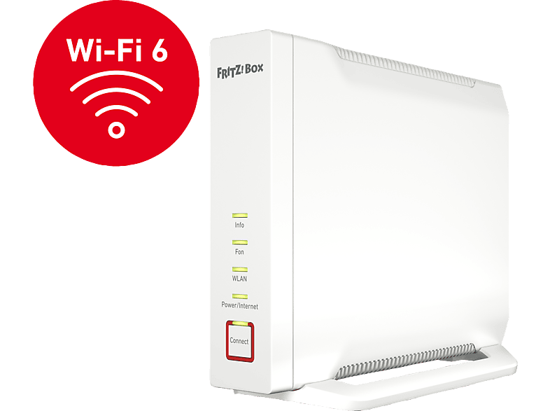 AVM FRITZ!Box 4060, (WiFI 6) WLAN Router 6000 Mbit/s WLAN Router kabellos und kabelgebunden