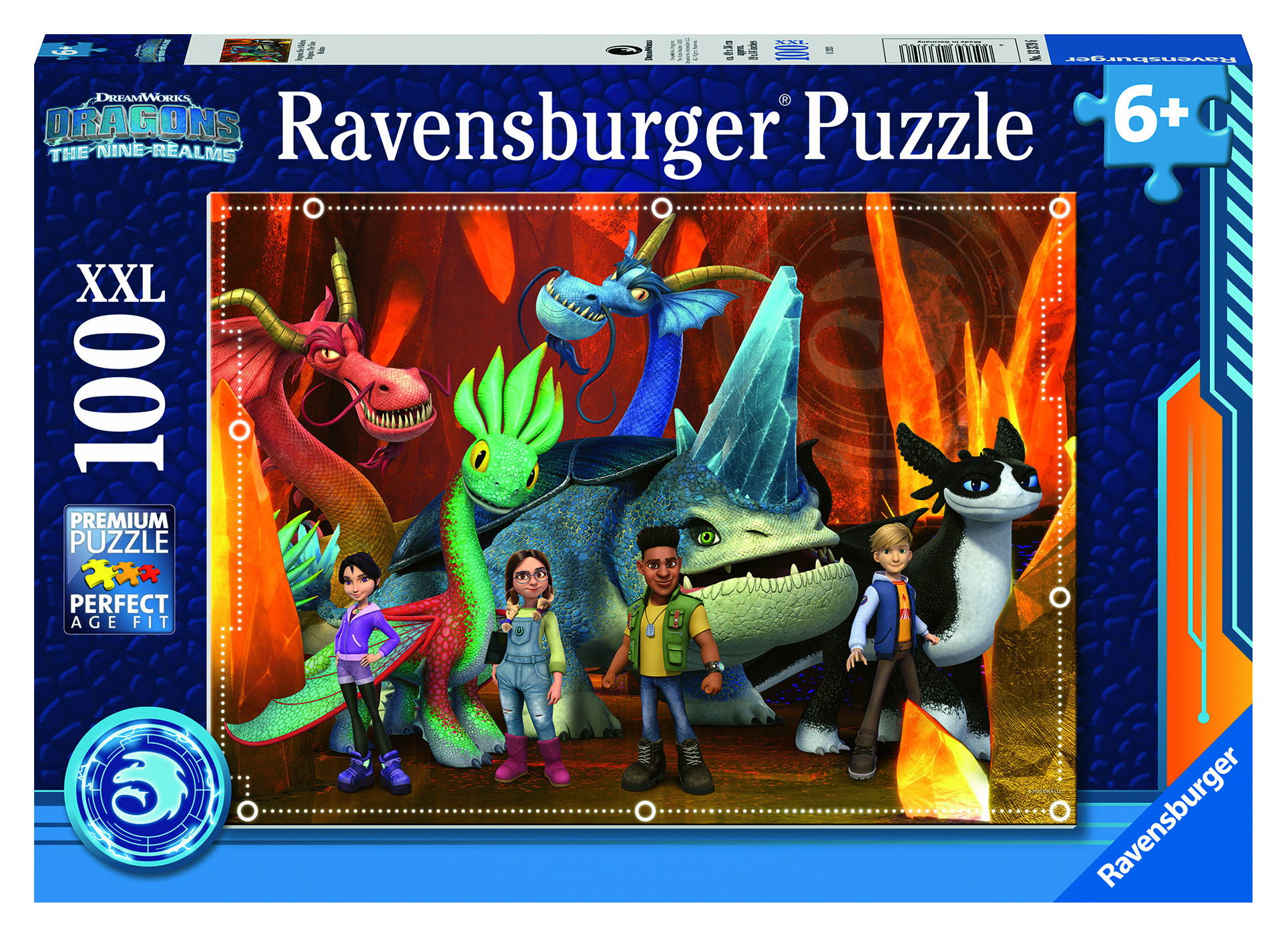 RAVENSBURGER Dragons: Puzzle Mehrfarbig 9 Die Welten