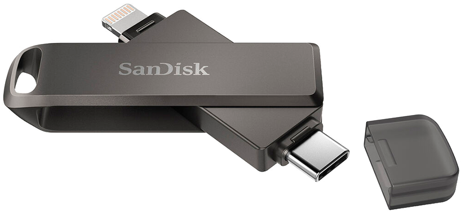 SANDISK iXpand Flash Drive Luxe 128GB Type-C/Lightning