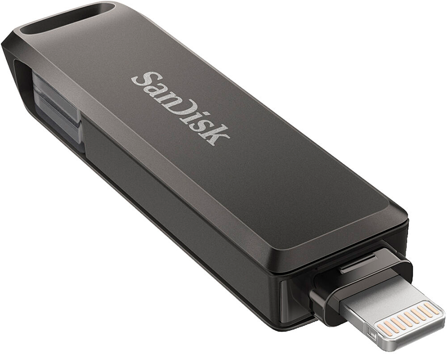 SANDISK iXpand Flash Drive Luxe 128GB Type-C/Lightning