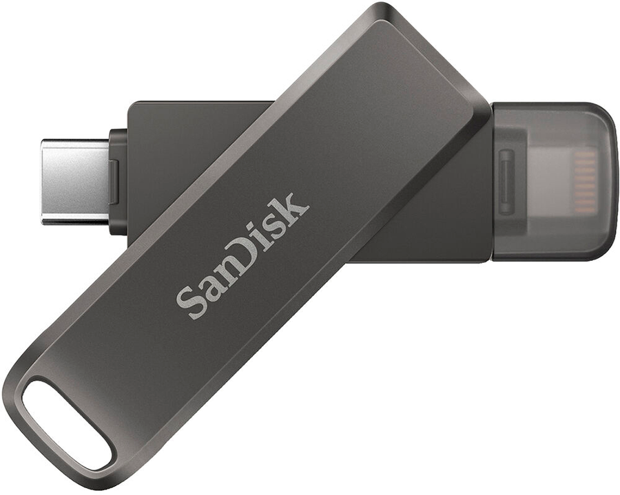 SANDISK iXpand Flash Drive Luxe 128GB Type-C/Lightning