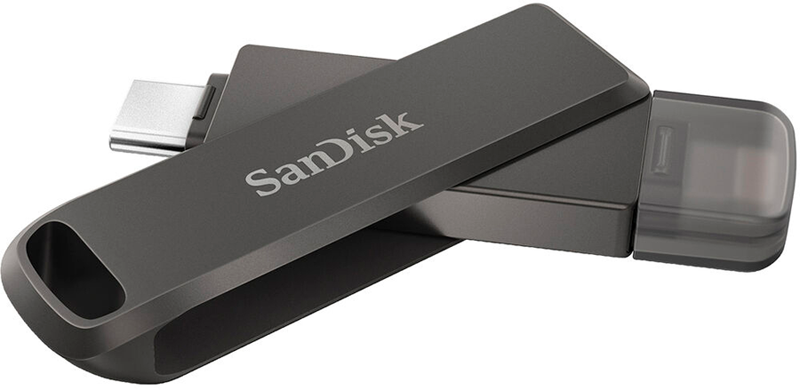 SANDISK iXpand Flash Drive Luxe 128GB Type-C/Lightning