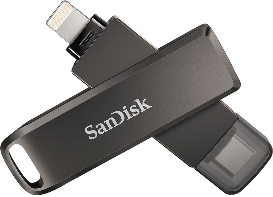 SANDISK iXpand Flash Drive Luxe 128GB Type-C/Lightning
