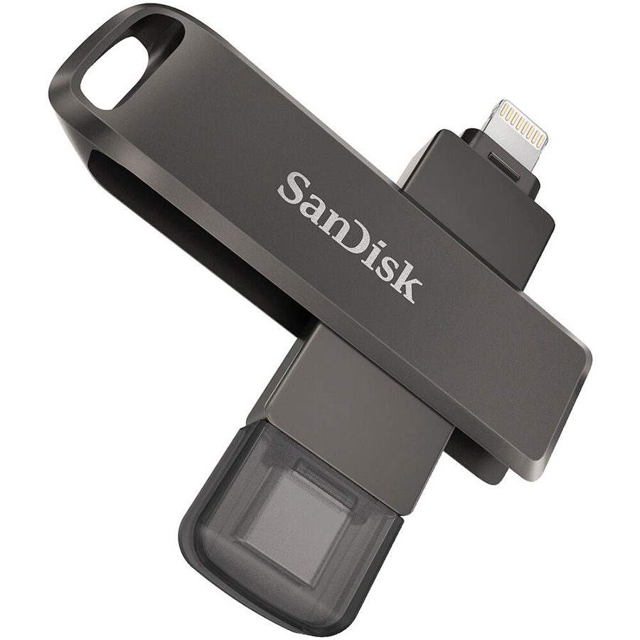 SANDISK iXpand Flash Drive Luxe 128GB Type-C/Lightning