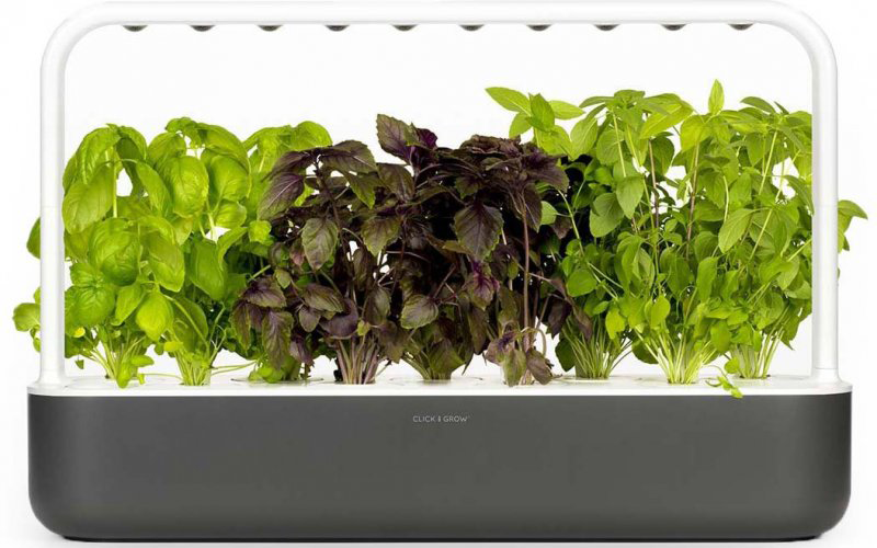 CLICKNGROW Smart Garden 9 okos virágcserép, szürke (SG9S8UNI)