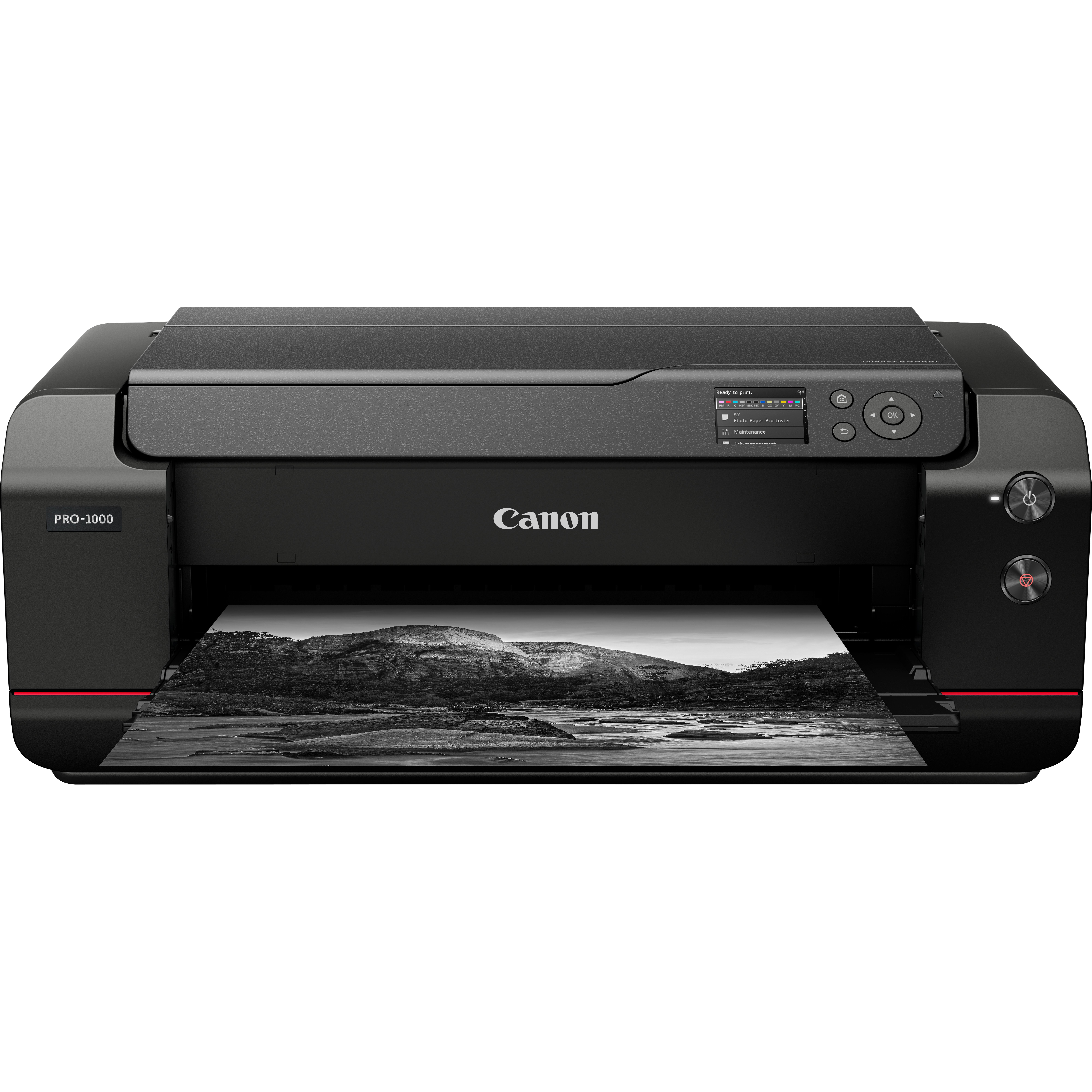 Impresora fotográfica - Canon A2 Image Prograf Pro-1000 Profesional, Inyección de tinta, 2400 x 1200 ppp, Negro