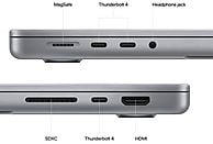APPLE MacBook Pro 14 (2023) - Spacegrijs M2 Pro - 12C - 19C - 16 GB - 1 TB