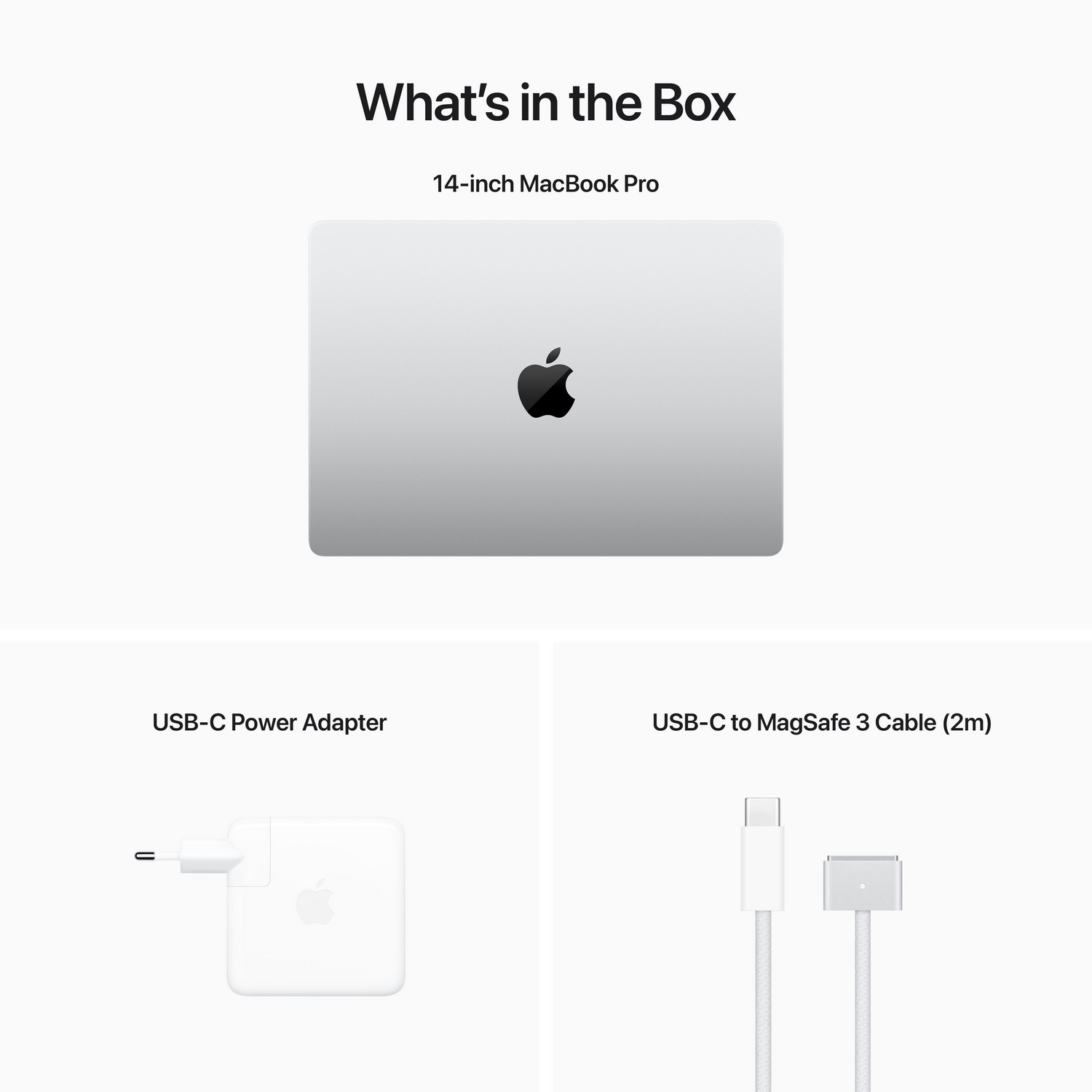 APPLE MacBook Pro 14 (2023) - Zilver M2 Pro - 12C - 19C - 16 GB - 1 TB