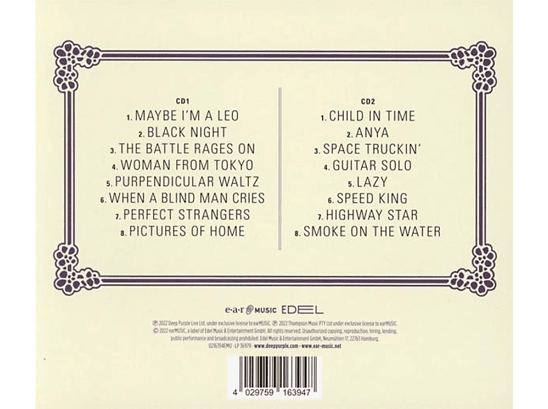 Deep Purple - Bombay Calling (2CD) (CD)