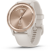 MediaMarkt GARMIN vivomove Trend White Cream aanbieding