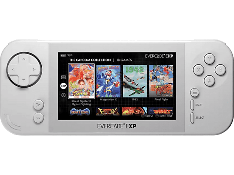 Borne Arcade Evercade Alpha Édition Taito - 10 Jeux Intégrés + Compatible Cartouches - Écran 20 Cm - 8