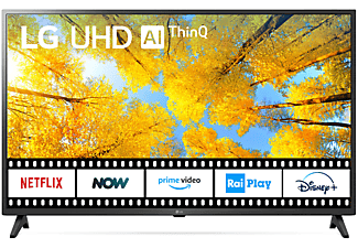 LG UHD 4K 43UQ75006LF 2022 TV LED, 43 pollici, UHD 4K, No