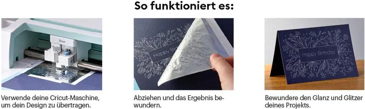 CRICUT Foil Transfer Kit - Folientransfersatz (Mehrfarbig)