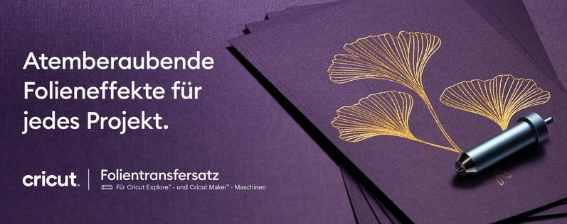 CRICUT Foil Transfer Kit - Folientransfersatz (Mehrfarbig)