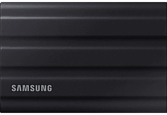 SAMSUNG Portable SSD T7 Shield Festplatte, 4 TB SSD, extern, Schwarz